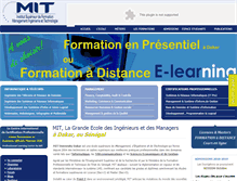 Tablet Screenshot of mit-university.net